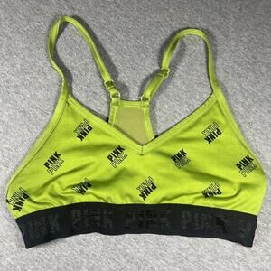 Victoria's Secret PINK Lime Green Sports Bra size XS